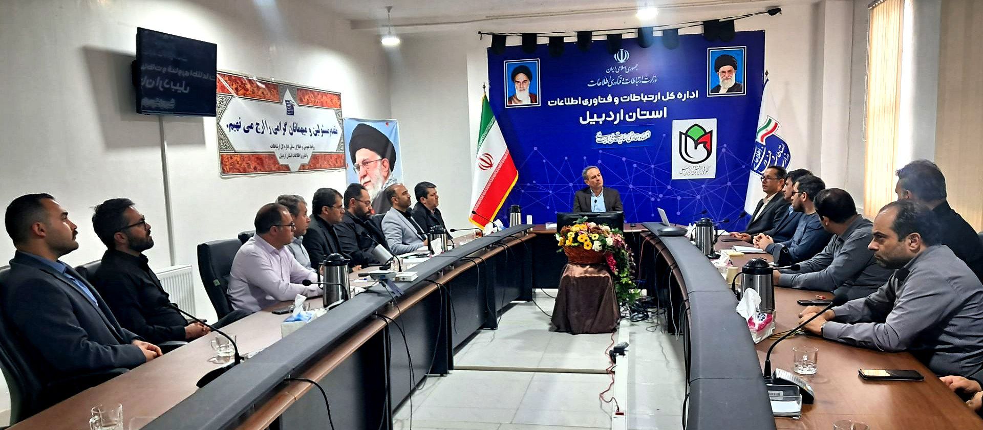 حضور مدیر کل هلدینگ محجوب در اداره کل ارتباطات و فناوری اطلاعات